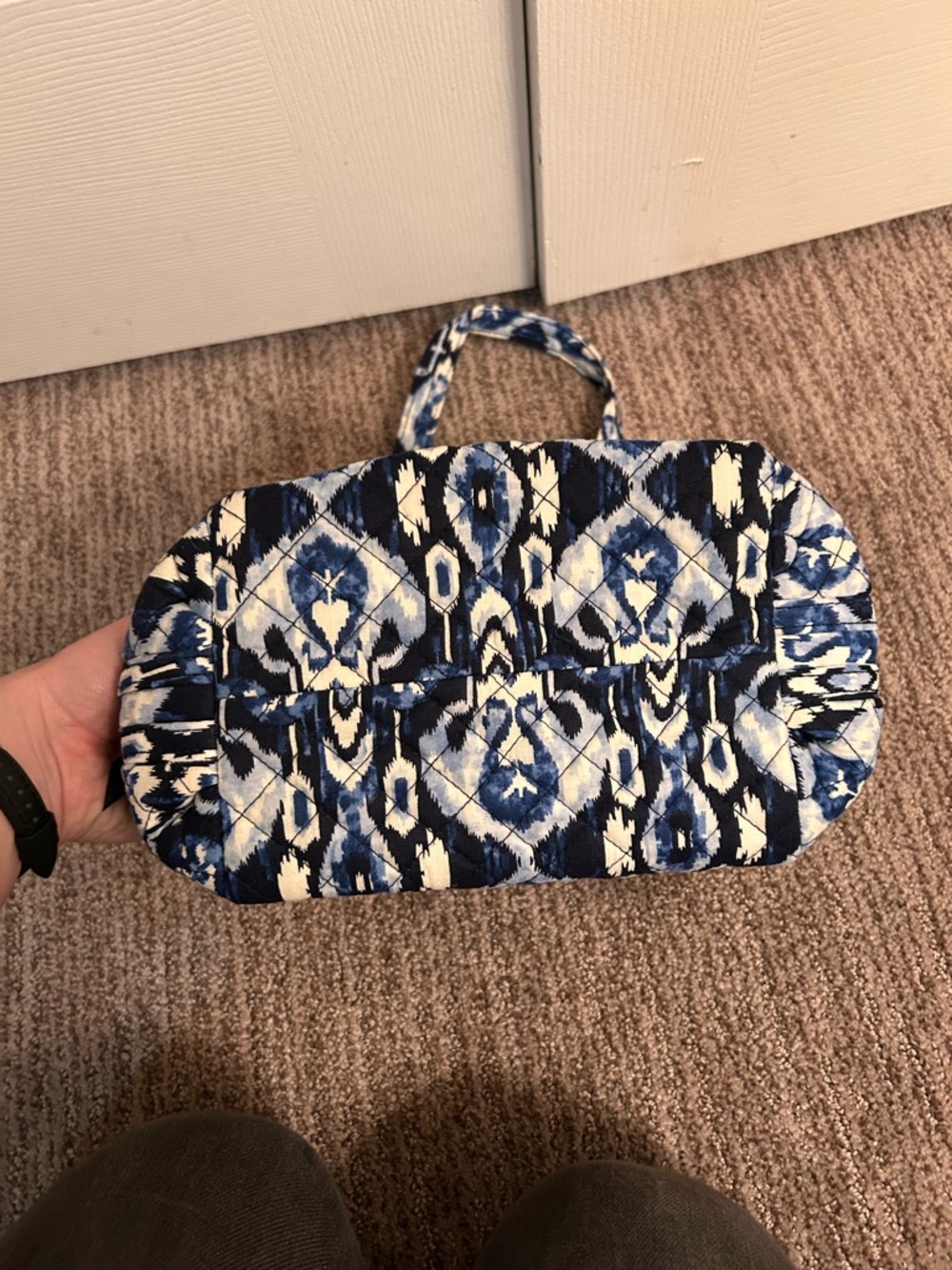 NWT Mini Multi-Compartment Crossbody Handbag | Ikat Island Pattern Vera Bradley - Picture 9 of 10